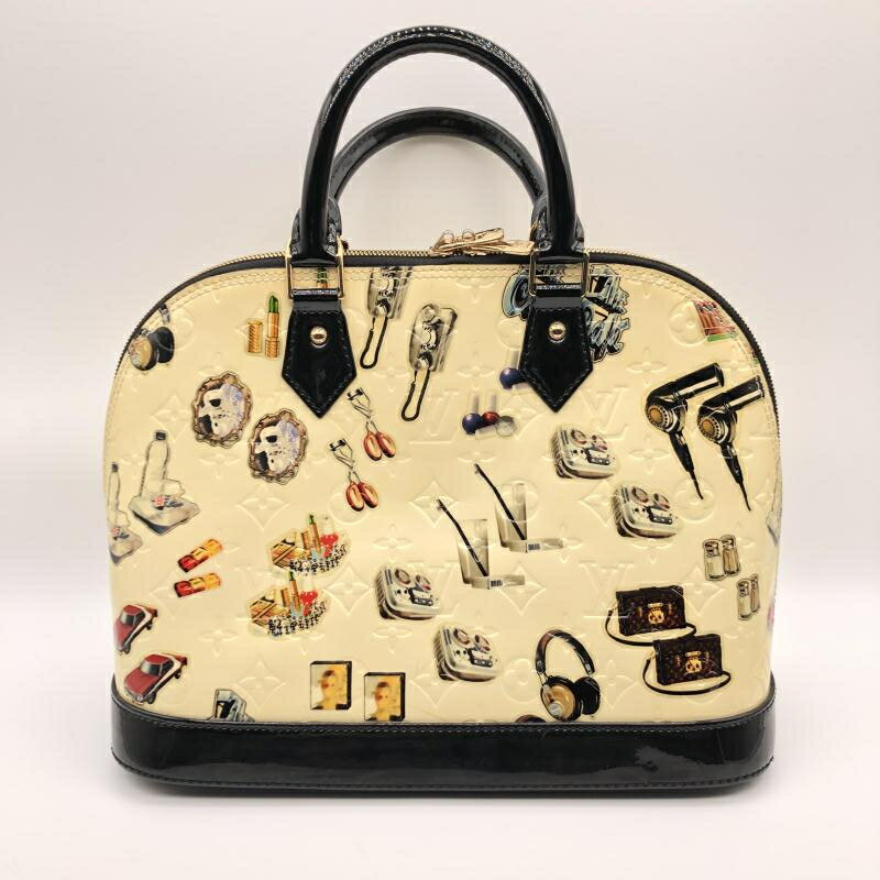 【中古】LOUIS VUITTON ハンドバッグ アルマPM ヴェルニ マルチカラー M50466　ルイヴィトン[17]