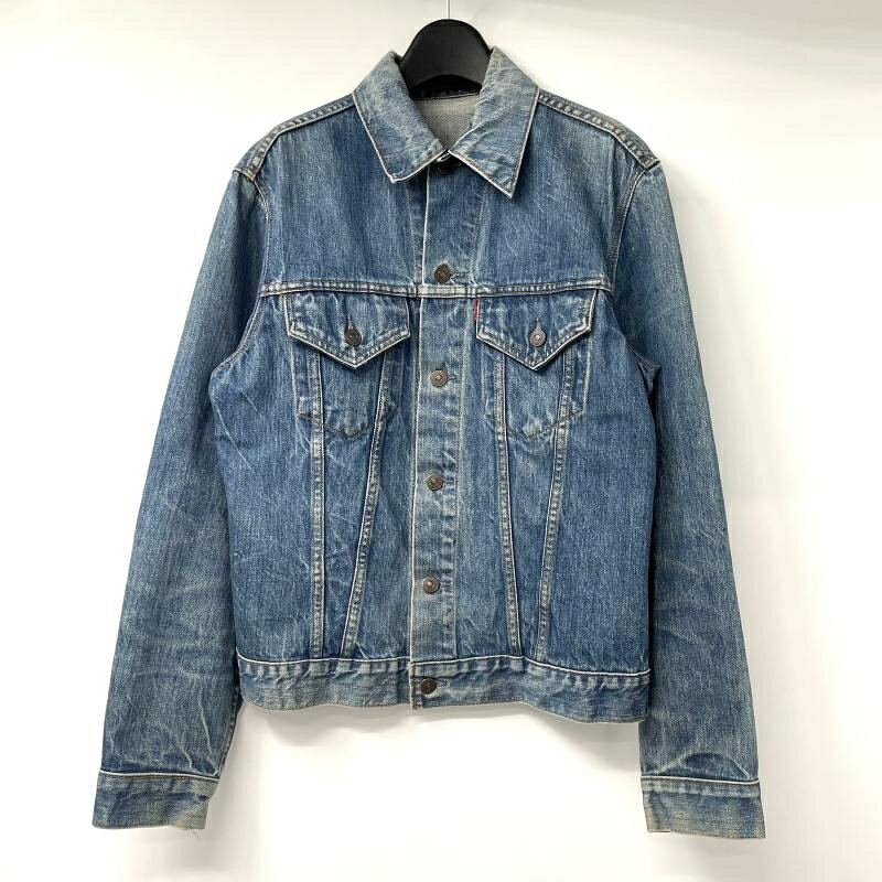 Rakuten - 【中古】ヴィンテージLEVI'S デニムジャケット タブなし ボタン裏刻印350 BIGE リーバイス[17]
