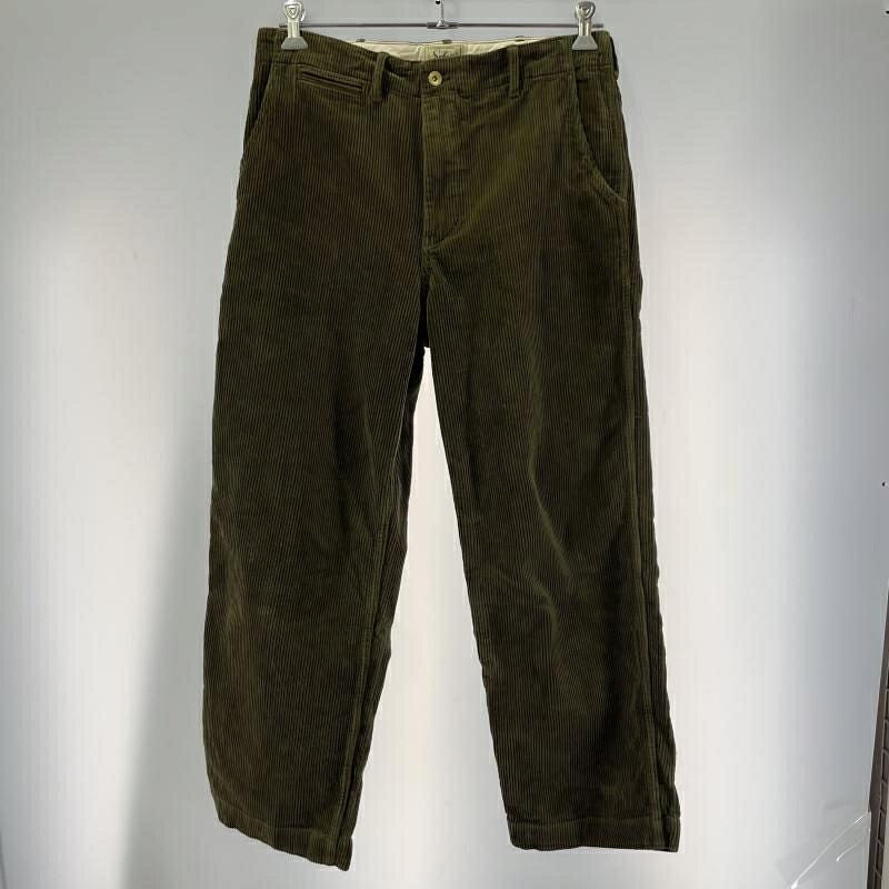 Other - 【中古】SCHOTT コーデュロイパンツ サイズ34 782-5210014 カーキ CORDUROY TROUSERS[19]