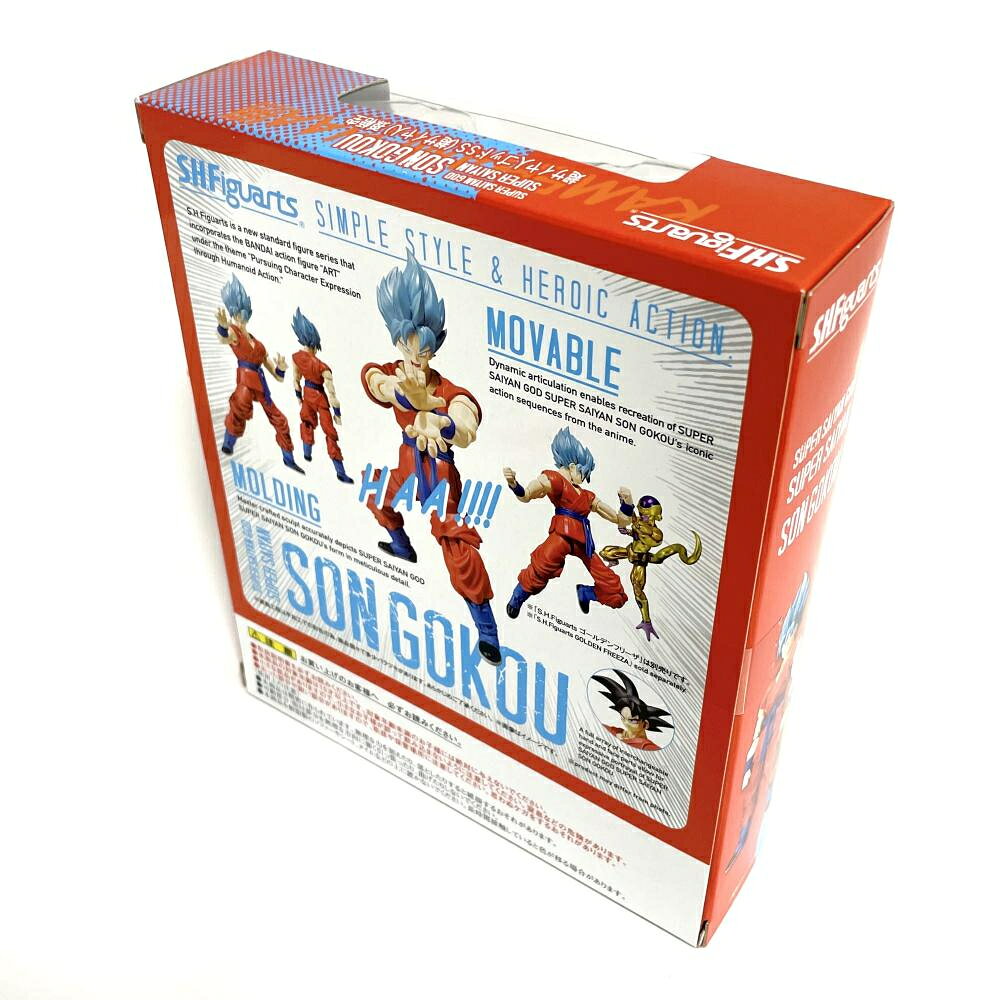[usado] Abierto) S.H.Figuarts Super Saiyan God SS (Super Saiyan) Son Goku [79] — vista 3