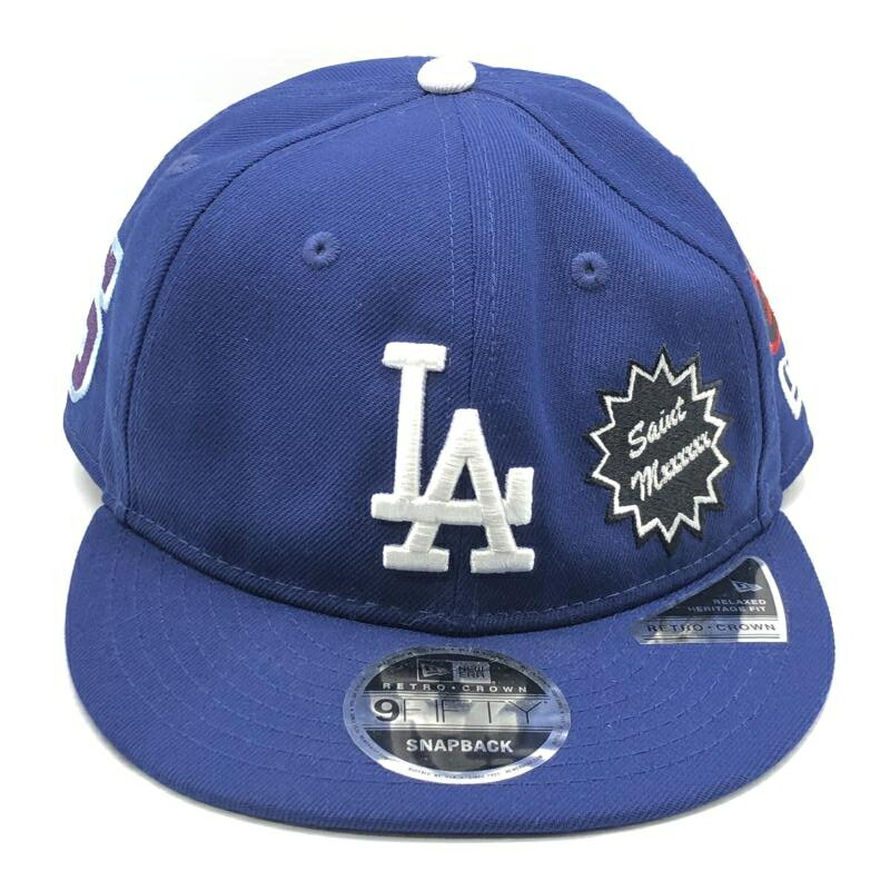 Rakuten - 【中古】NEW ERA × SAINT MICHAEL 25SS ロサンゼルス・ドジャース スナップバック ブルー　ニューエラ[17]