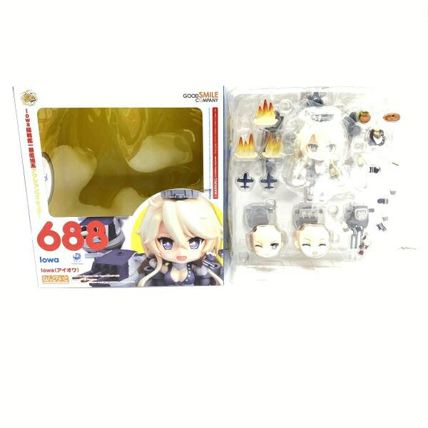 【中古】【開封】ねんどろいど Iowa(アイオワ)　フィギュア　艦これ[95]