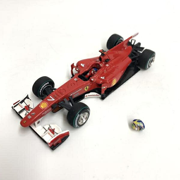 【中古】本体のみ/現状品)1/43 FERRARI 7 Santander レッド ▲レーサー頭×、リアウ...