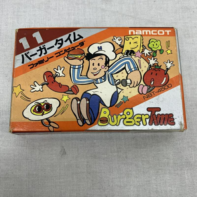 Software Games - 【中古】FC）バーガータイム[91]