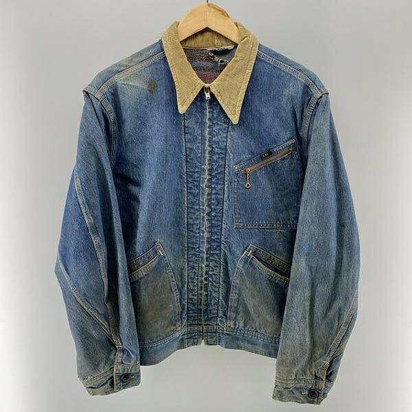 【中古】Lee 50s 三角タグ 191-LB デニムジャケット サイズ40 インディゴ 　リー[24]