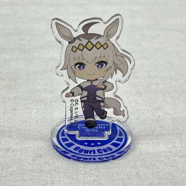 【中古】名鉄 オグリキャップ ウマ娘 シンデレラグレイ アクリルスタンド 名鉄百貨店[91]
