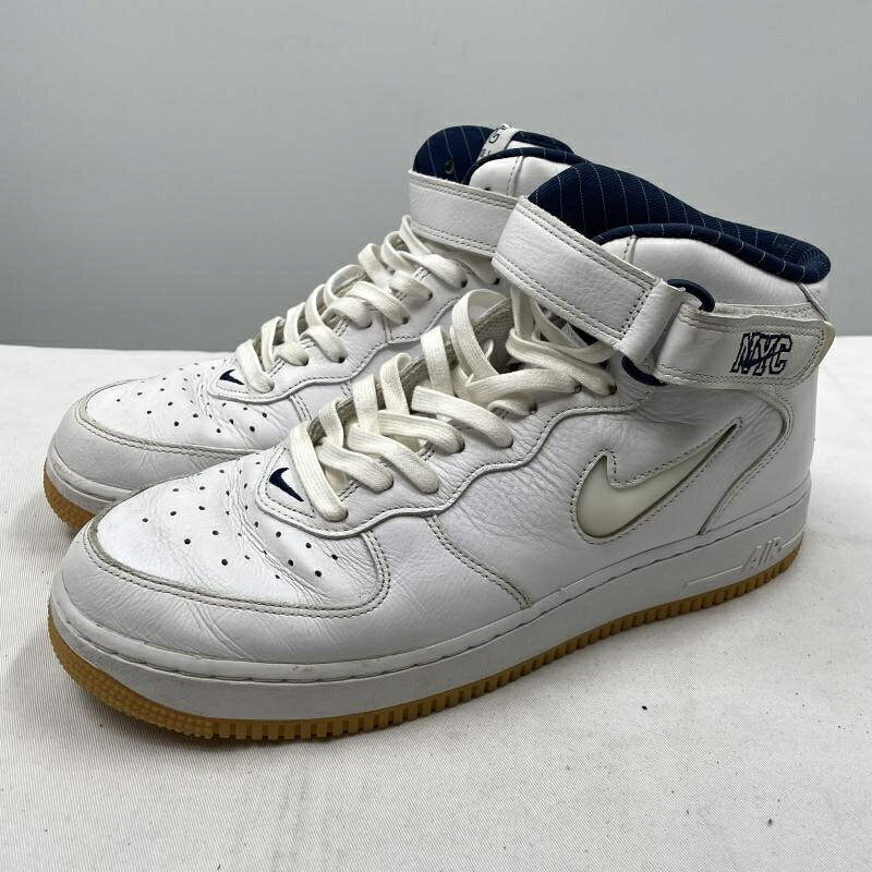 Nike Air Force 1 Mid NYC "White" 28.5cm DH5622-100 スニーカー ホワイト ナイキ エアフォース1[17]