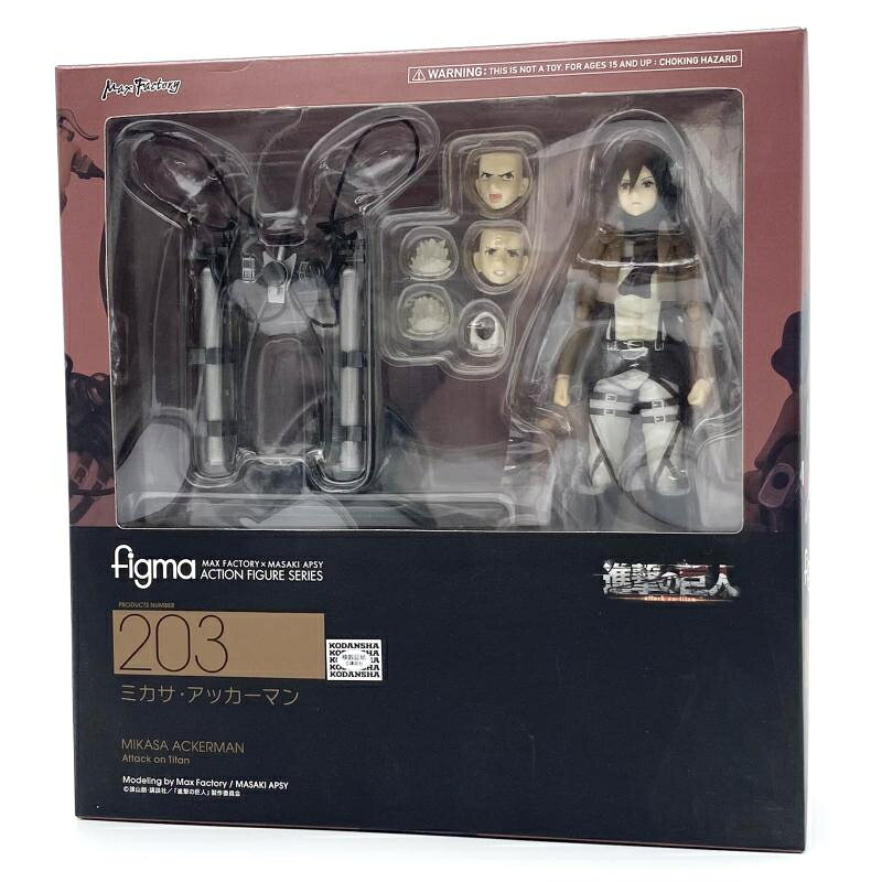 楽天市場】figma 進撃の巨人 ミカサ・アッカーマンの通販