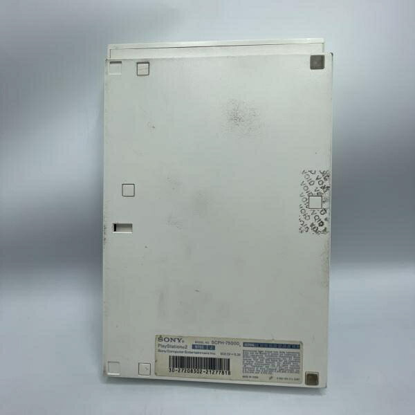 お宝創庫の【中古】本体）【ジャンク】SONY/PS2本体/SCPH-75000/動作未確認[92]｜アングル2