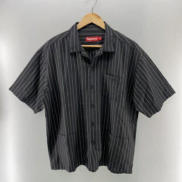 Supreme ストライプ柄 半袖シャツ ブラック Lサイズ 楽天市場】supreme ストライプシャツの通販