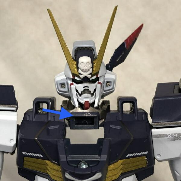 [usado] Bandai metal build Crossbone Gundam X1 Traje Móvil Full Crossbone Crossbone Gundam Acero para 7 personas [15] — vista 3