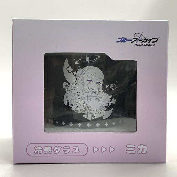 【中古】ブルーアーカイブ　グラス　聖園ミカ 冷感グラス[10]