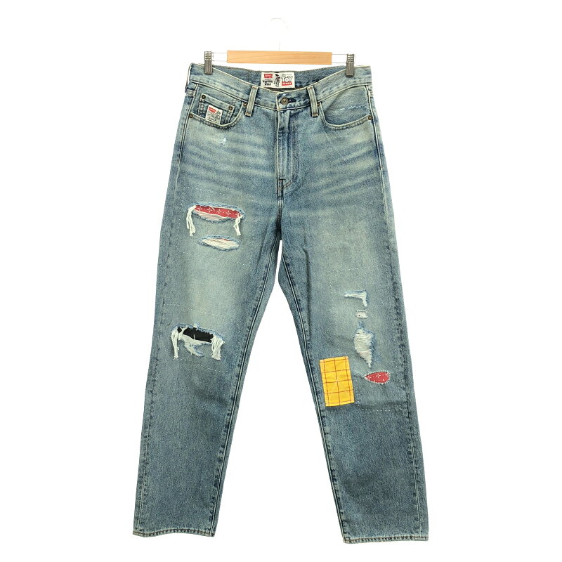 【中古】LEVI'S×TOY STORY 568™ Loose デニムパンツ W30L32[10]