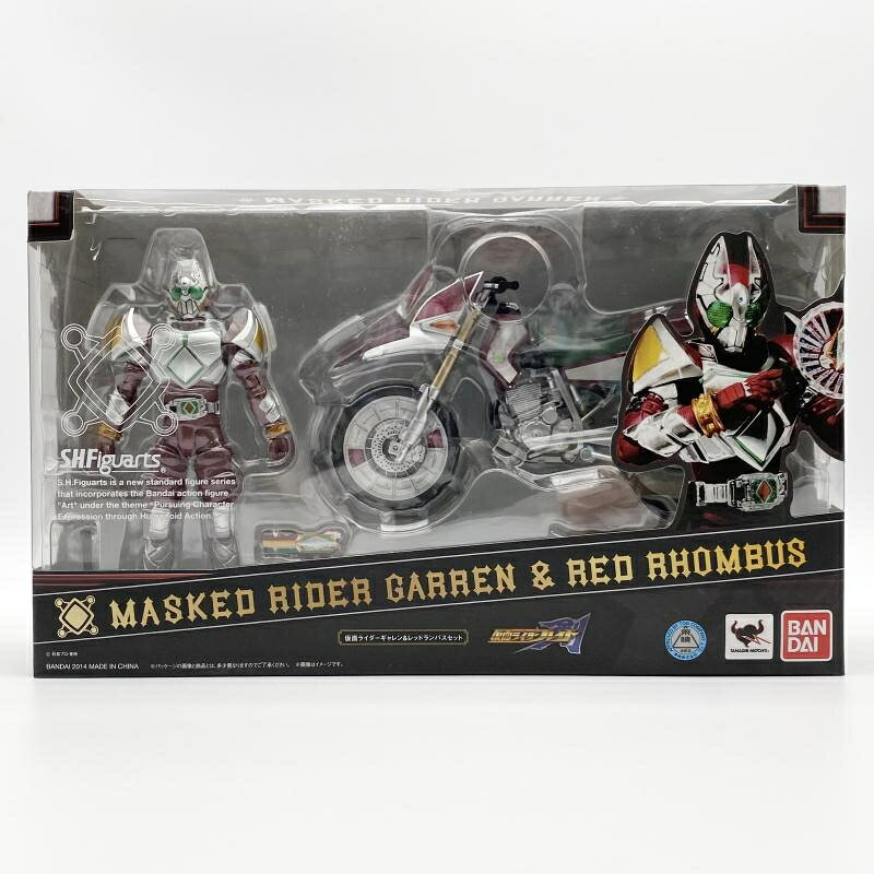 楽天市場】s.h.フィギュアーツ 仮面ライダーギャレン&レッドランバス