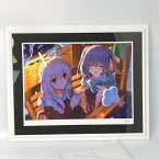 【中古】アールビバン 三嶋くろね 雪の夜 ミクスドメディア B2 版画 本体のみ [240010324905][10]