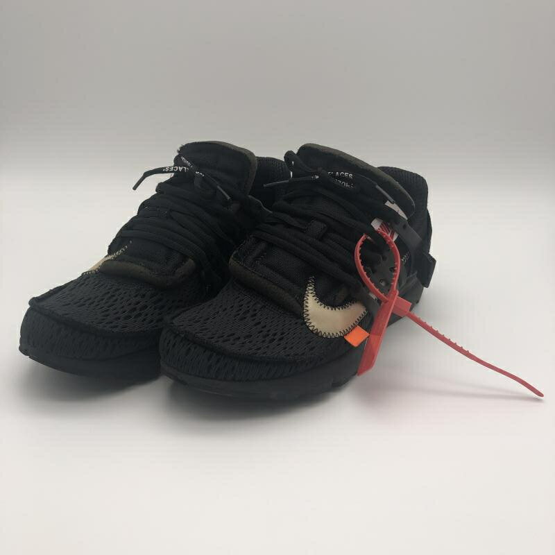 【中古】NIKE×OFF-WHITE AIR PRESTO ナイキ エア プレスト THE 10 サイズ26.0 AA3830-002[17]