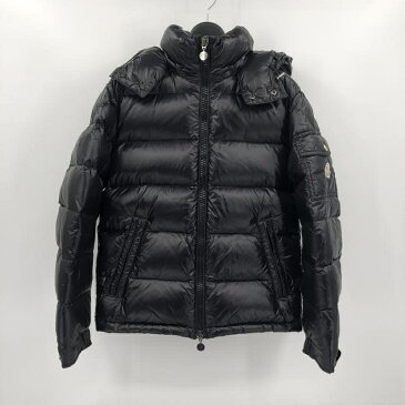 【中古】MONCLER MAYA GIUBBOTT BEAMS35周年モデル メンズ ブラック ダウンジャケット モンクレール[17]