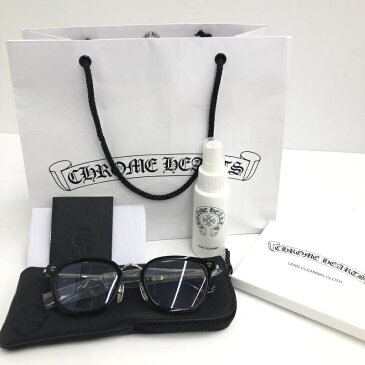 【中古】CHROME HEARTS クロムハーツ STRAPADTOME BK/55 調光サングラス [66]