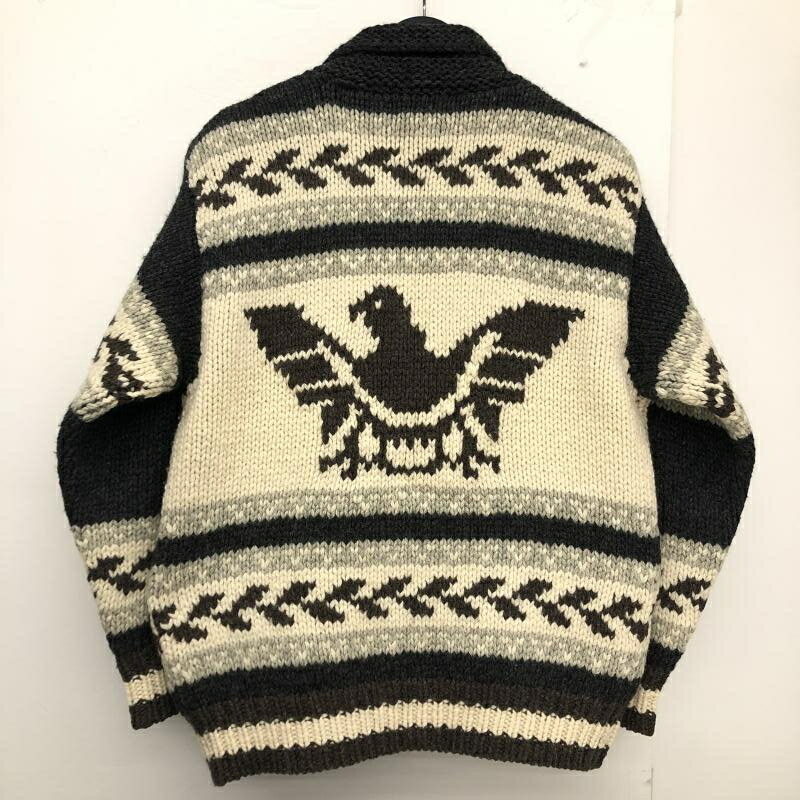 【中古】CHAPS RALPH LAUREN チャップス ラルフローレン カウチンニット 鳥 サイズM[66]