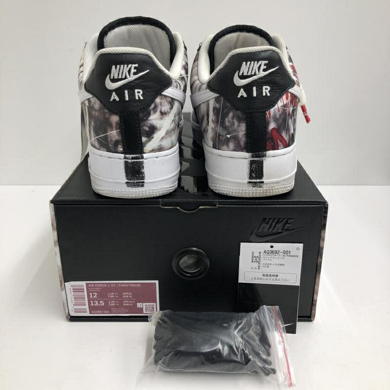 【中古】NIKE×PEACE MINUSONE ナイキ×ピースマイナスワン AIR FORCE 1 LOW AQ3692-001 