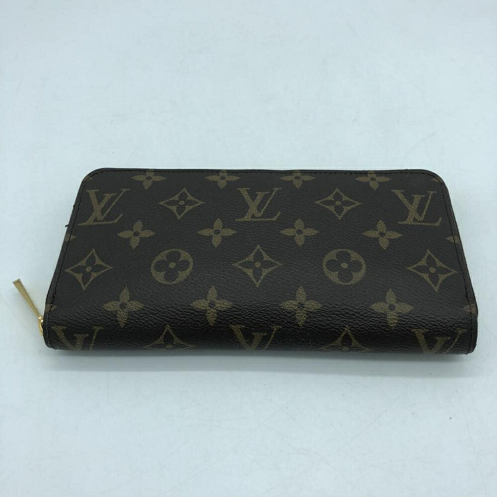 【中古】LOUIS VUITTON M41894 ジッピー・ウォレット モノグラム ローズバレリーヌ ラウンドジップ 財布 ルイヴィトン[19]