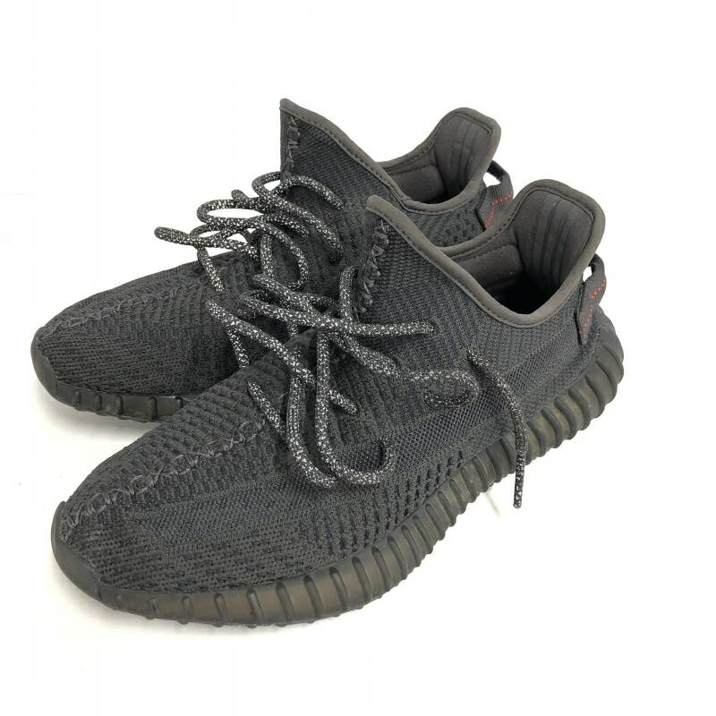 【中古】adidas アディダス FU9006 イージーブースト 350 V2 26.5cm 黒 YEEZYBOOST BLACK STATIC[10]