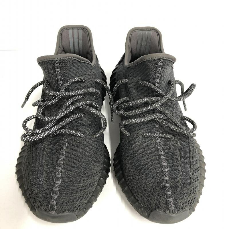 【中古】adidas アディダス FU9006 イージーブースト 350 V2 26.5cm 黒 YEEZYBOOST BLACK STATIC[10]