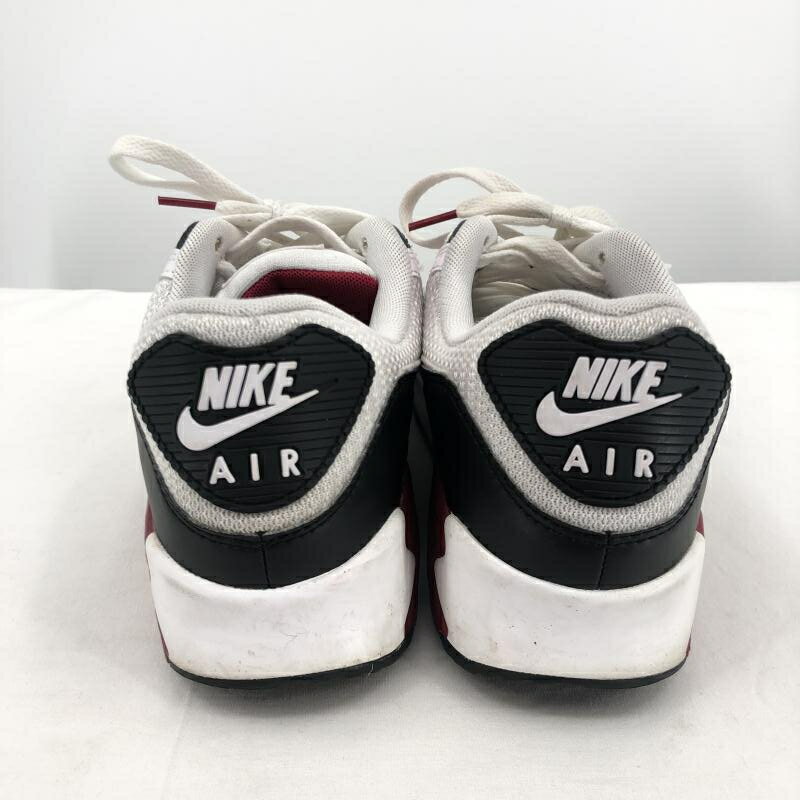 【中古】NIKE AIR MAX90 エア マックス 90 ホワイト/チリレッド/ブラック サイズ26.5cm CT4352-104 ナイキ[17]