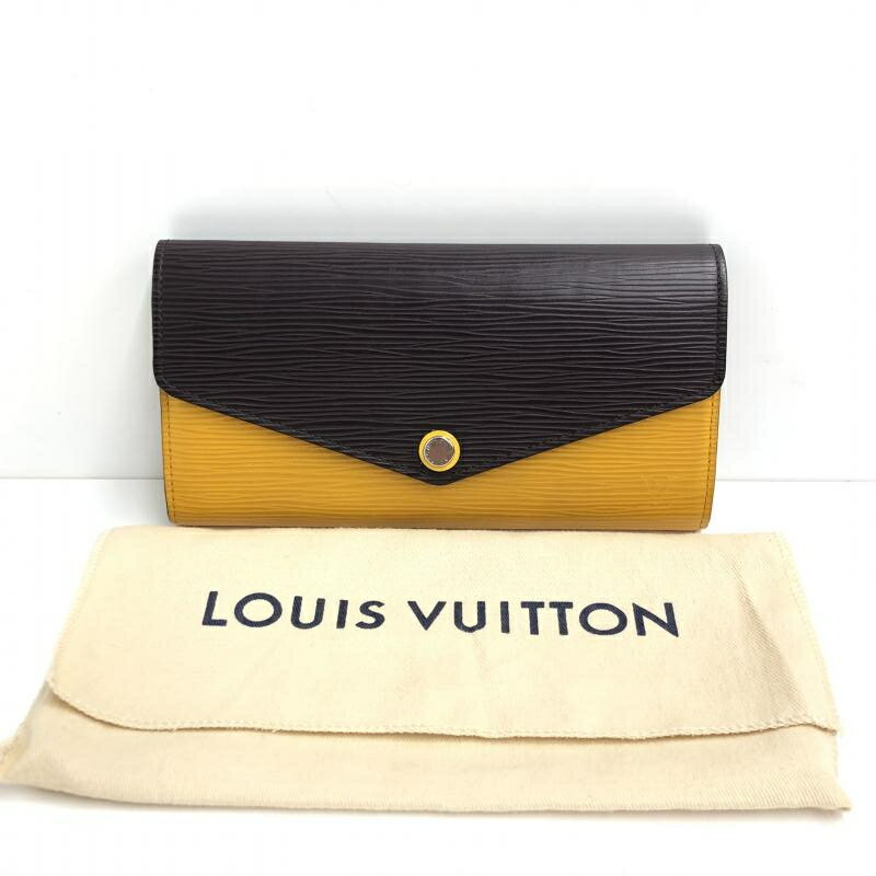 【中古】LOUISVUITTON ルイヴィトン エピ ポルトフォイユ サラ ミモザ M60529[66]