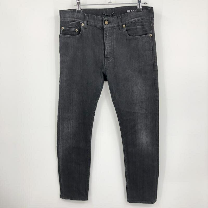 【中古】SAINT LAURENT 16AW ヴィンテージ加工ストレッチデニム　ブラック サイズW27 サンローラン[17]