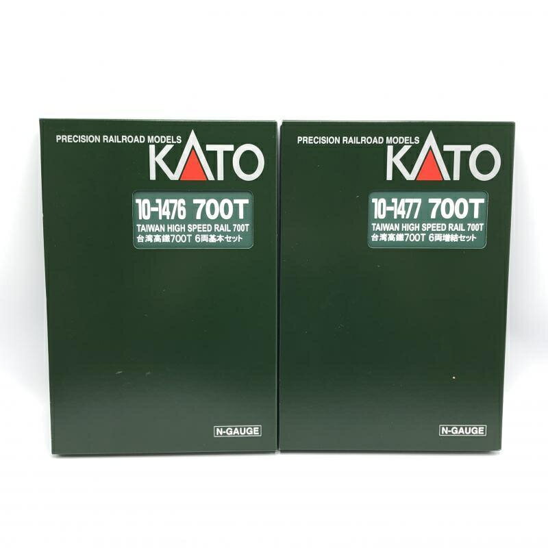 【中古】KATO Nゲージ 10-1476 台湾高鐵 700T 6両基本セット ＋ 10-1477 台湾高鐵 700T 6両増結セット 鉄道模型【7号車連結部破損】[10]