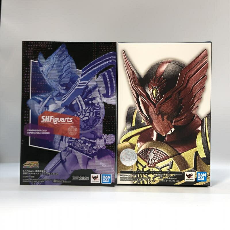 【中古】バンダイ S.H.Figuarts 真骨彫製法 仮面ライダーオーズ スーパータトバ コンボ 開封品 フォーゼ＆オーズ MOVIE大戦MEGA MAX 97