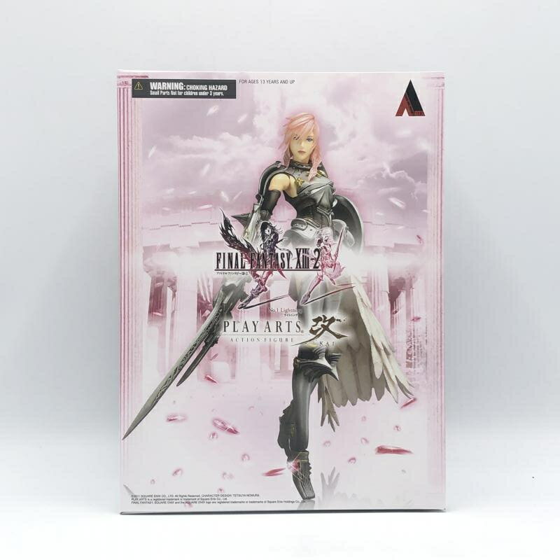 【中古】スクウェア エニックス PLAY ARTS改 ライトニング ファイナルファンタジー XIII-2 FF13-2 10