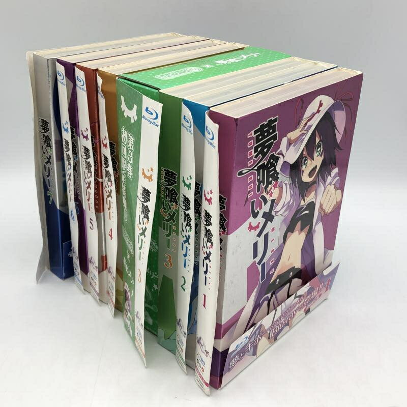 【中古】夢喰いメリー 初回限定版 Blu-ray 全7巻セット【マウスパッドなし】[10]