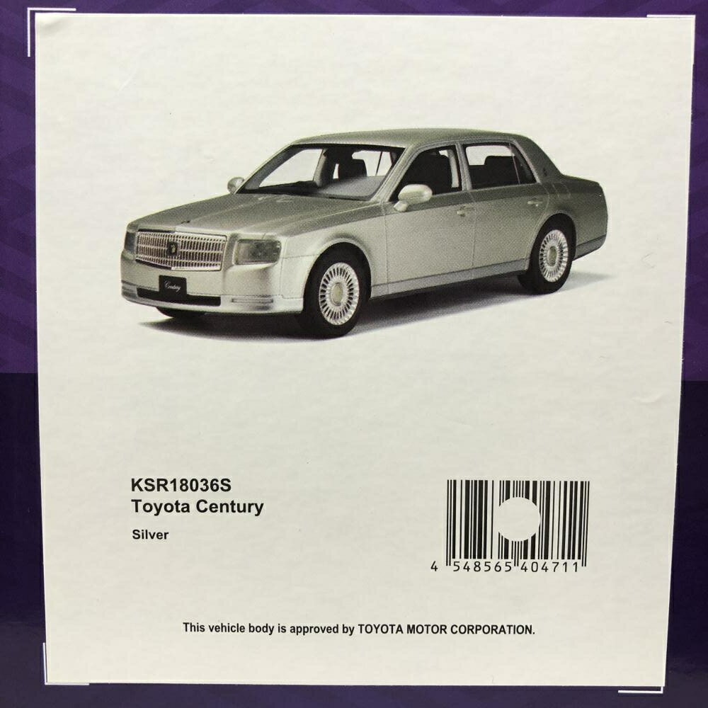 乐天商城 - 【中古】1/18 京商 トヨタ センチュリー (シルバー) KSR18036S TOYOTA CENTURY[91]