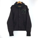 【中古】RRL　ダブルアールエル　ショールカラーカーディガン(未使用)　サイズL[91]