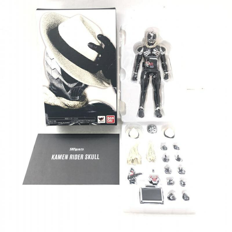 【中古】開封品 S.H.Figuarts(真骨彫製法) 仮面ライダースカル バンダイ 仮面ライダー×仮面ライダー W＆ディケイド 18