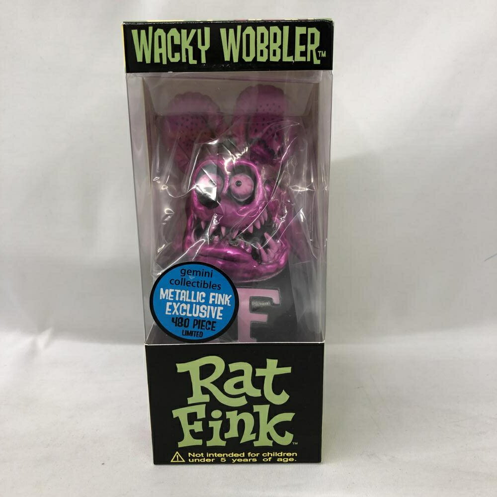 コレクション, フィギュア )wacky wobbler rat fink metallic fink exclusive91
