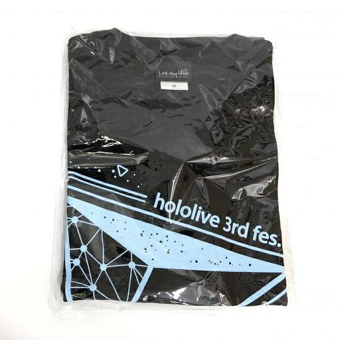 【中古】hololive 3rd fes.Link Your Wish Tシャツ Mサイズ 24