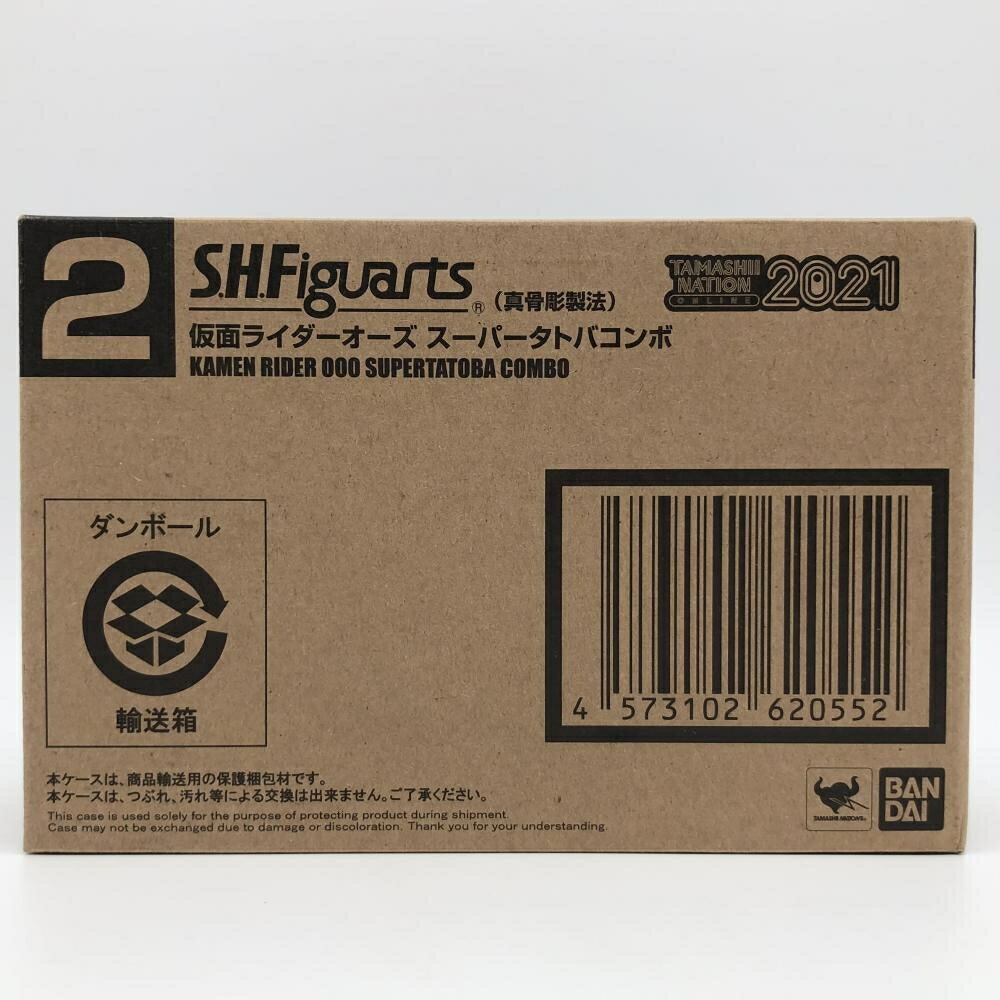 【中古】輸送箱未開封 バンダイ S.H.Figuarts 真骨彫製法 仮面ライダーオーズ スーパータトバコンボ 17