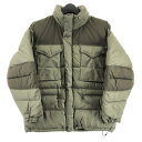 【中古】THE NORTH FACE Purple Label Field Down Jacket カーキ サイズM タグ付 ザノースフェイス[17]