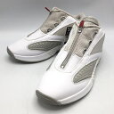 【中古】Reebok × Packer Answer IV スニーカー 27.5cm GY4069 グレー ホワイト リーボック パッカー アンサー4 10