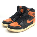 yÁzNIKE AIR JORDAN1 RETRO HIGH OG Shattered Back board 3.0 TCY28.5cm 555088-028 iCL[17]