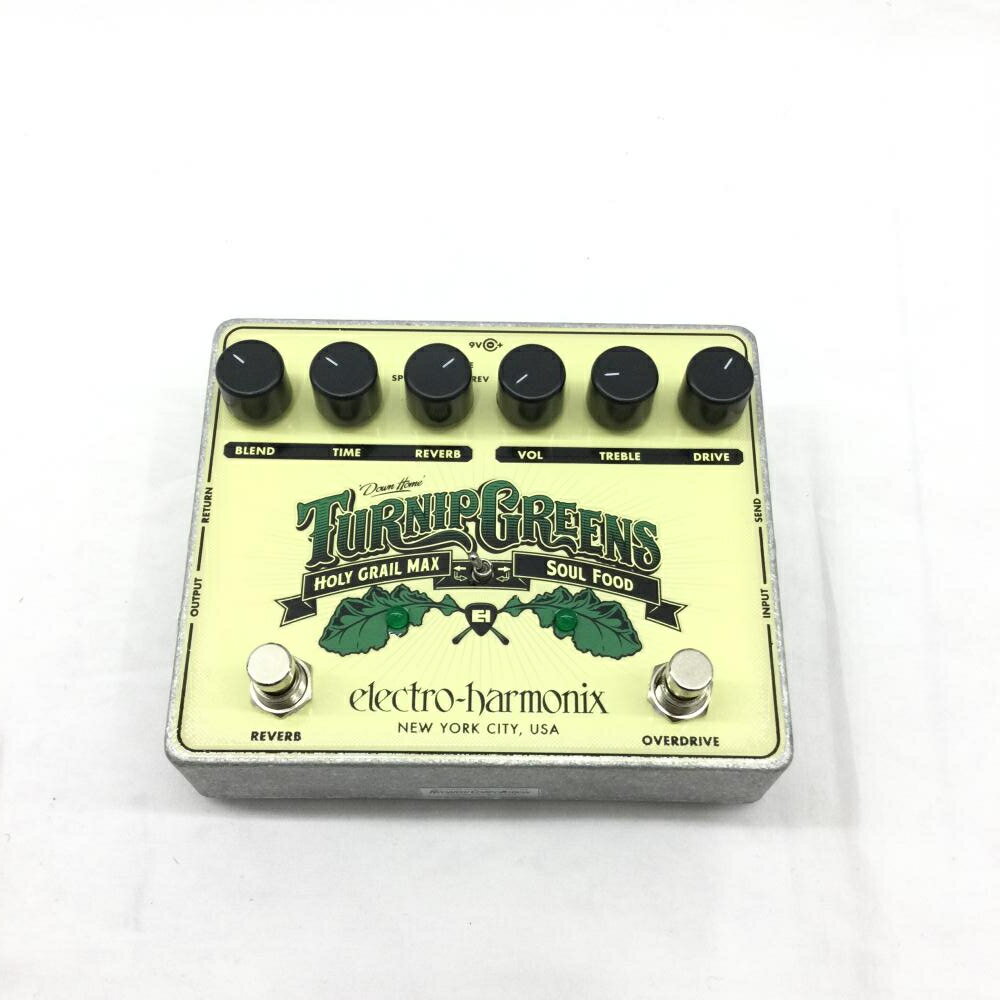 【新品】[店頭展示品] electro-harmonix TURNIP GREENS エフェクター エレクトロハーモニックス ターニップグリーンズ[92]