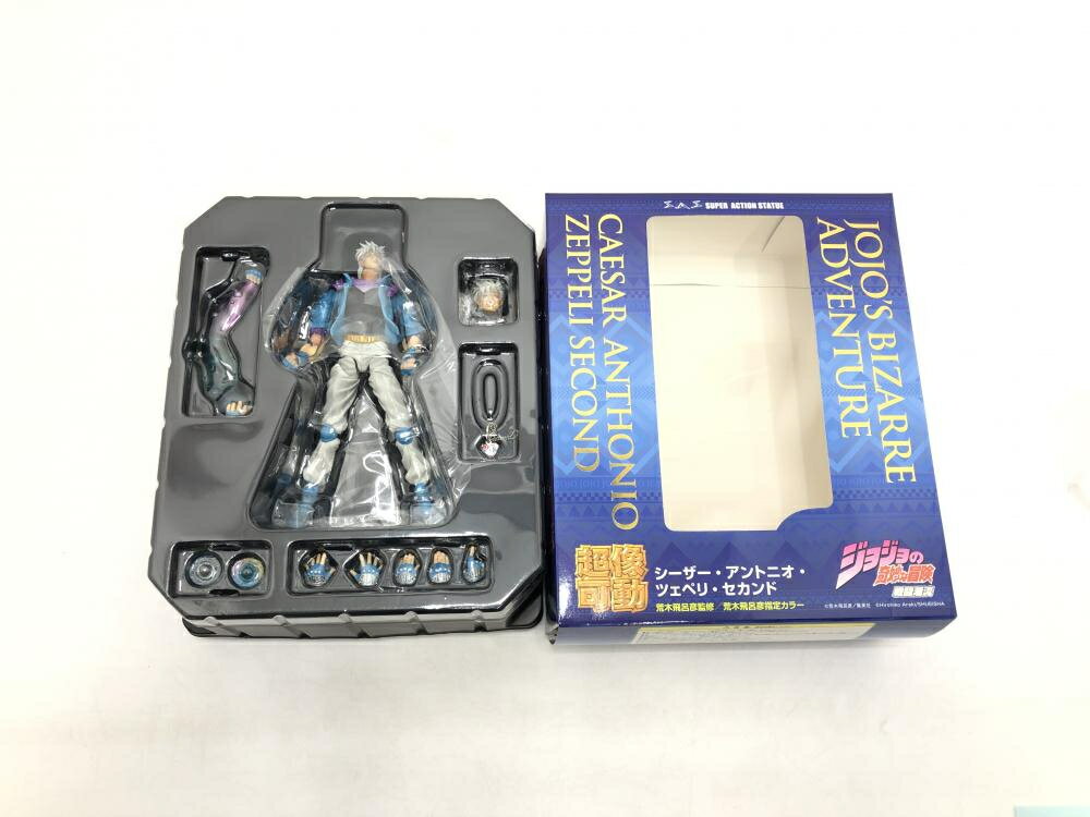 【中古】【開封】超像可動 シーザー アントニオ ツェペリ セカンド ジョジョの奇妙な冒険 第二部 戦闘潮流 フィギュア 95