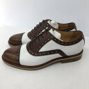 【中古】JIMMY CHOO スターブローグ ドレスシューズ　40　ジミーチュウ[66]