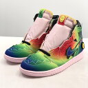 【中古】NIKE × J.BALVIN AIR JORDAN 1 RETRO HIGH OG Rainbow サイズ26.0cm DC3481-900 ナイキ[17]