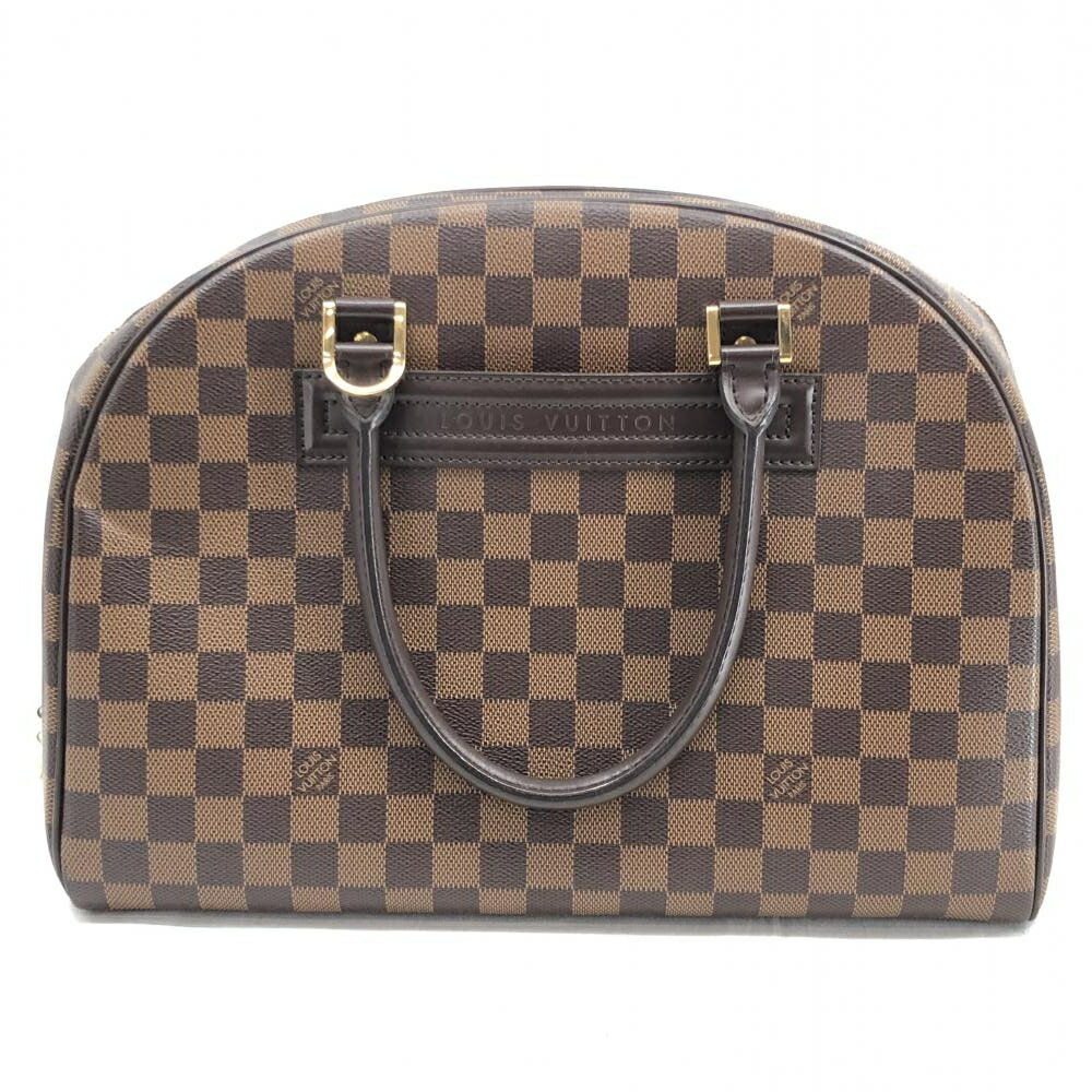 【中古】LOUIS VUITTON N41455 ノリータ ダミエ エベヌ トートバッグ 【R-B】 ルイヴィトン[17]