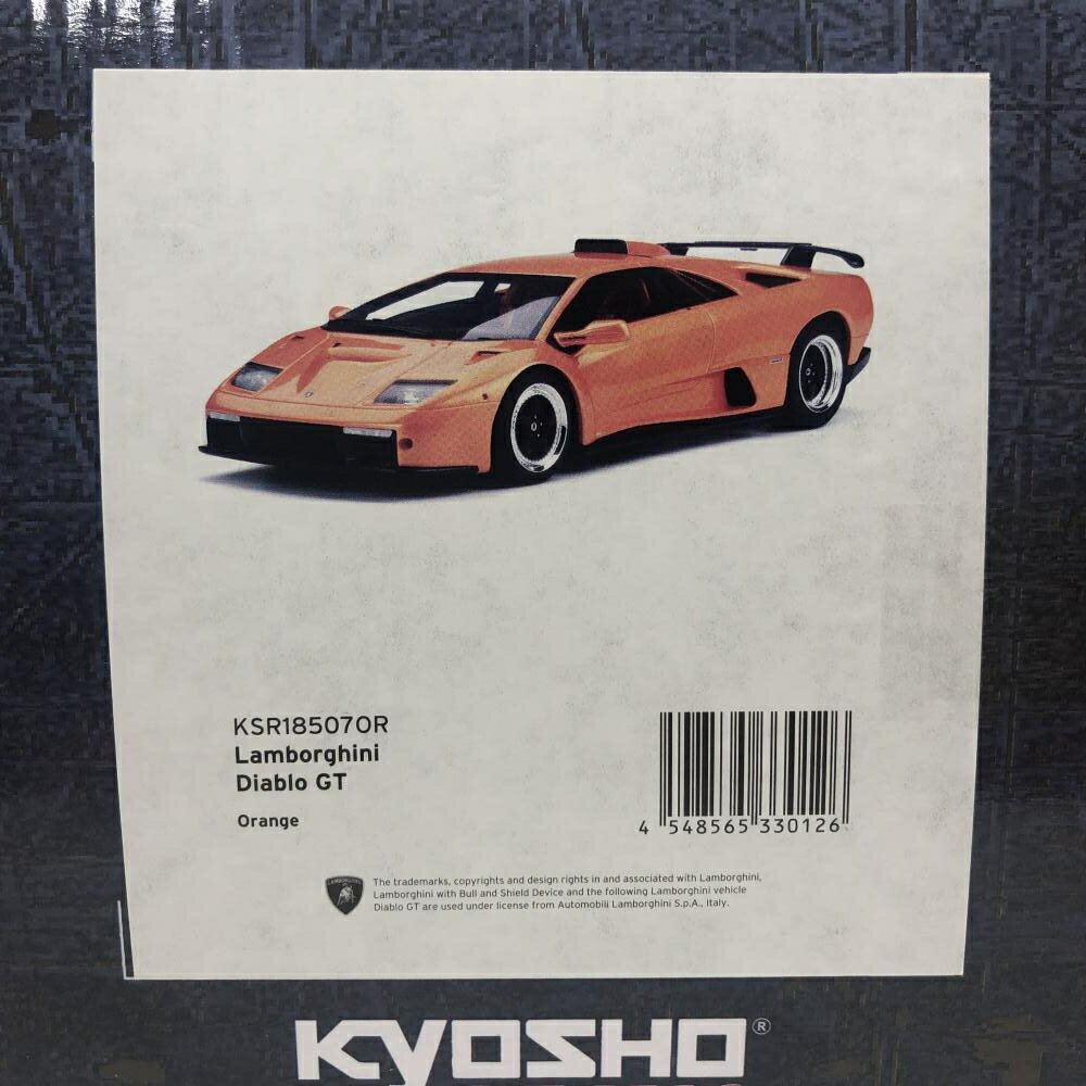 【中古】1/18 ランボルギーニ ディアブロ GT(オレンシ KSR185070R [91]