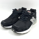 【中古】NEW BALANCE M990BS3 BLACK 27cm 990シリーズ ニューバランス[19]